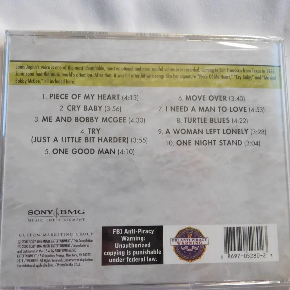 Janis Joplin CD Super Hits